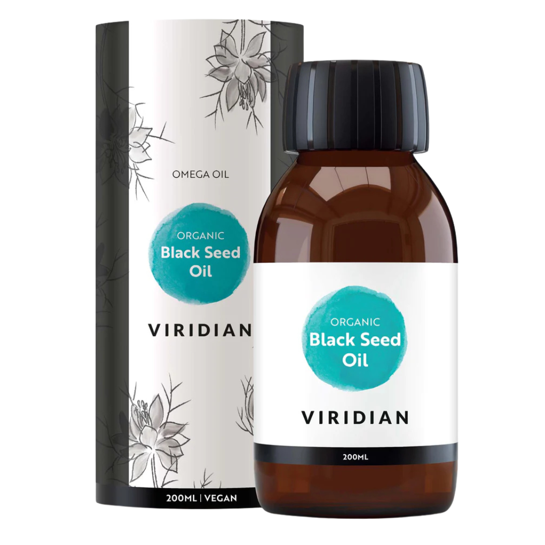 Viridian Black Seed Oil Organic 200ml supplement product image