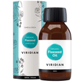Viridian Flaxseed Omega Oil Organic 200ml supplement product image