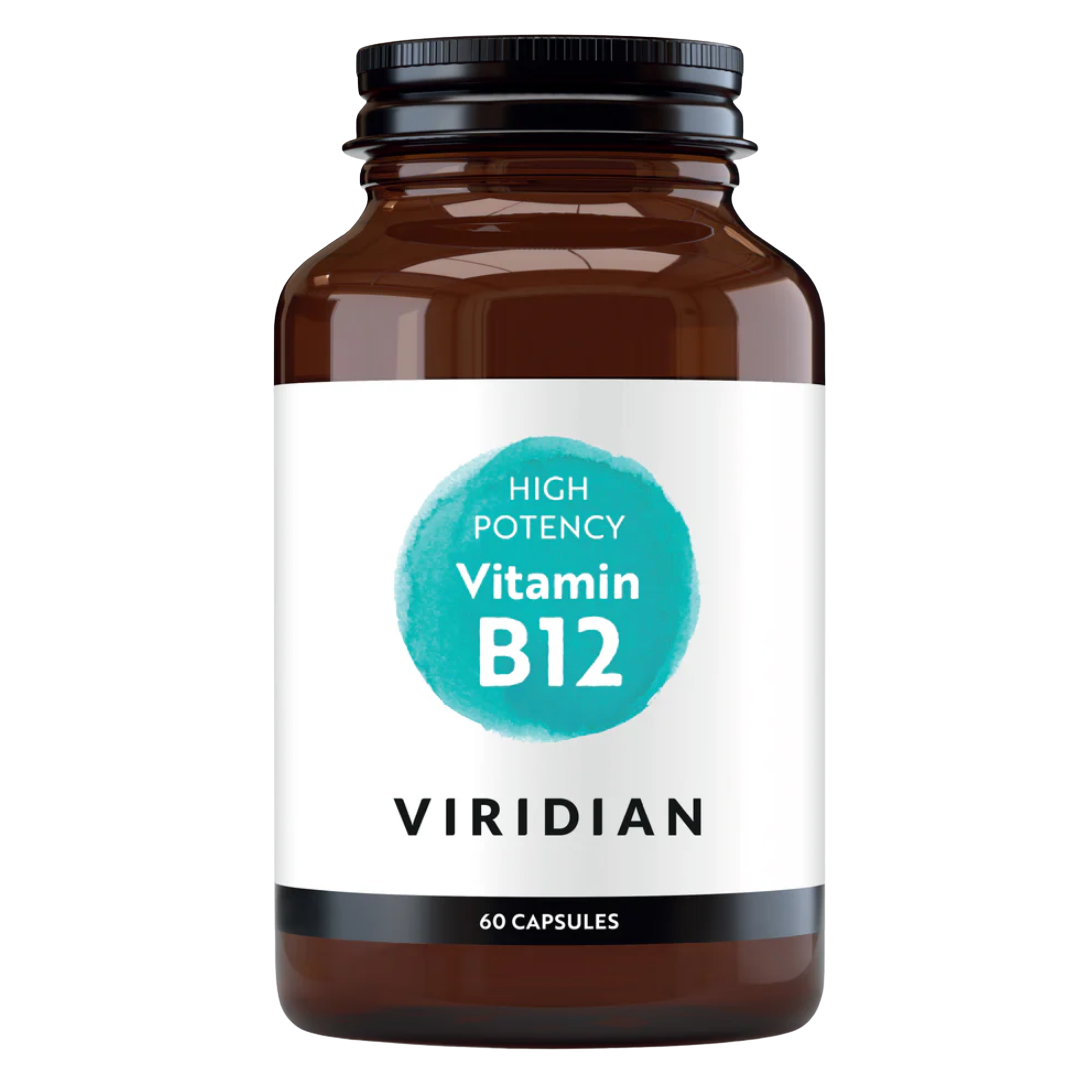 Viridian Vitamin B12 1000mcg Vcaps 60 supplement product image