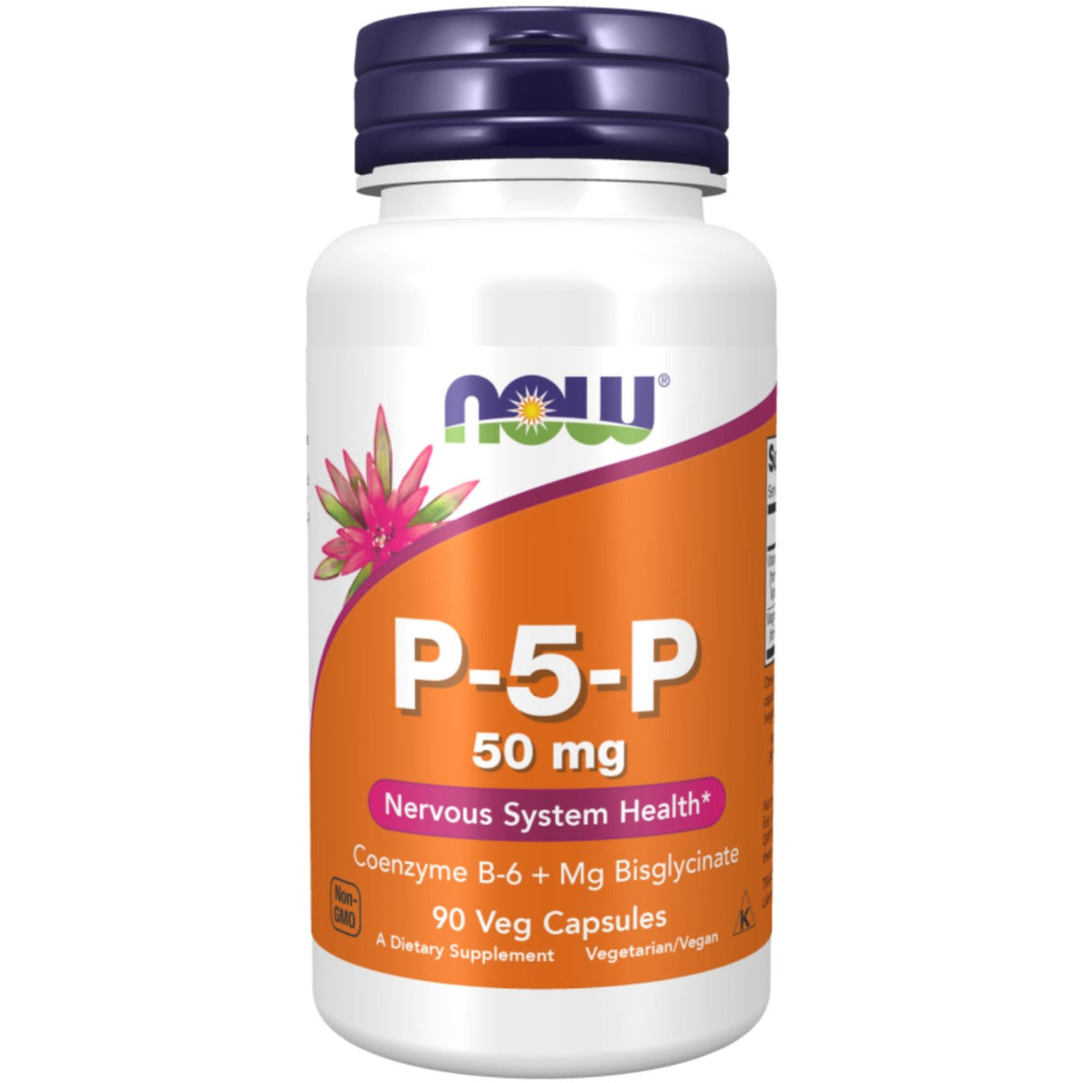 NOW Foods P-5-P 50 mg – 90 Veg Capsules